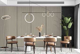 广州轻奢风格-餐厅