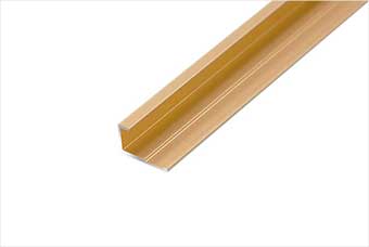 广州航空纤维墙咔铝合金边条（钛金氧化）