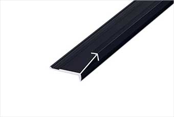 广州航空纤维墙咔铝合金阳角线（哑黑氧化）