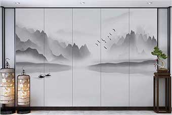 广州森佰汇航空纤维（山水画系列）